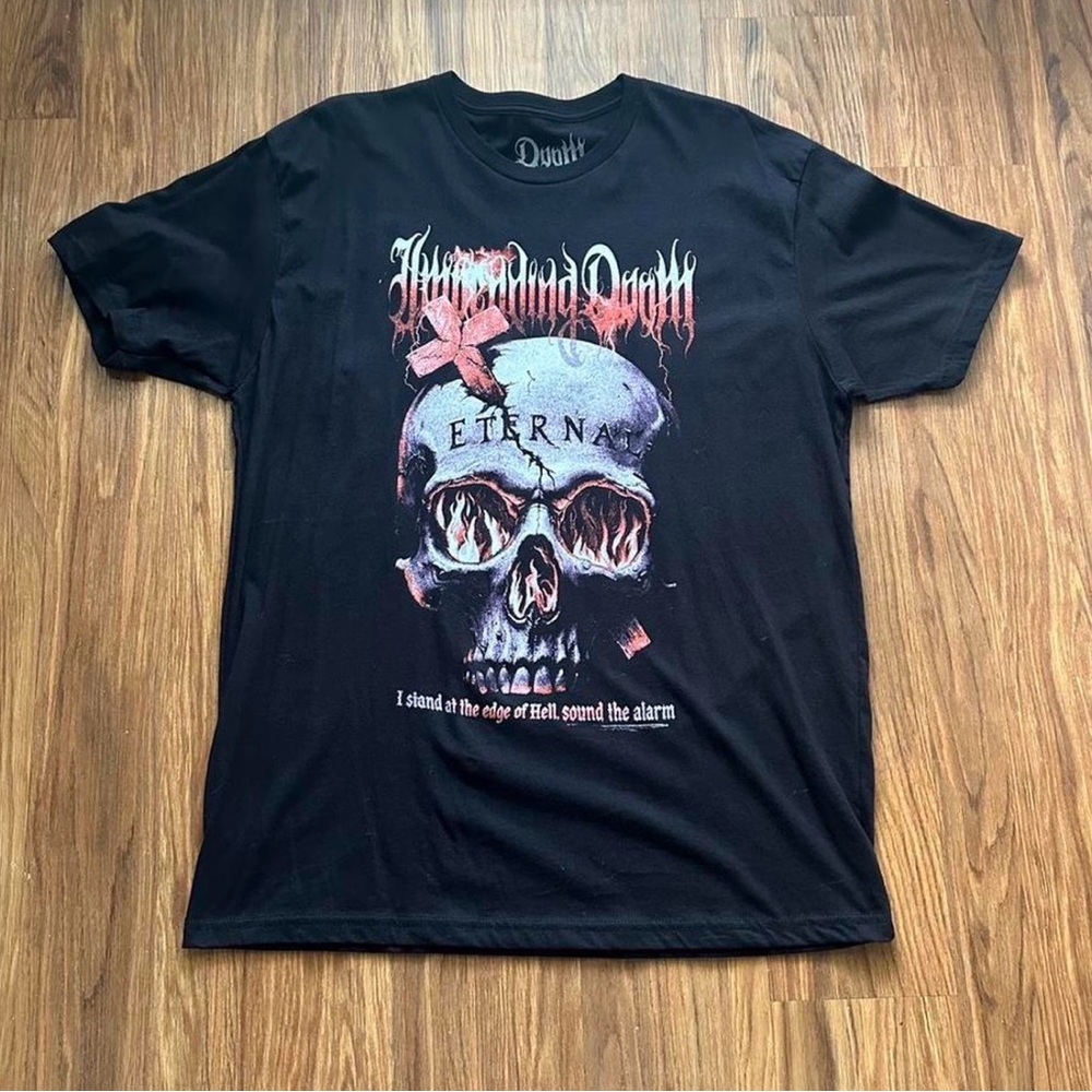 Impending Doom Death Core Metal Men’s XL Shirt in excellent condition!